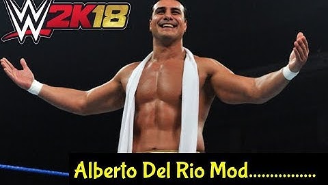 WWE 2k18- Alberto Del Rio Mod Installing Tutorial
