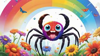 "Itsy Bitsy Spider Song 🕷️ | Original Preschool Rhyme About Courage &amp; Persistence"