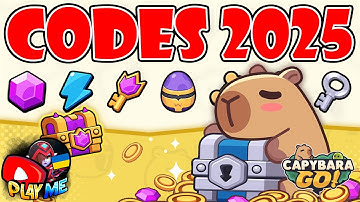 Capybara Go ALL WORKING CODES 2025 (January) – GET FREE GEMS, ENERGY, KEYS & MORE!