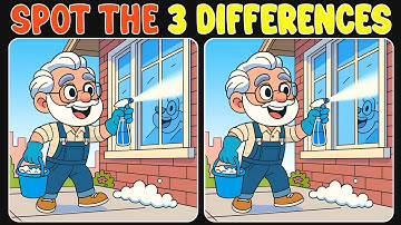 [Spot the Difference] IQ Brain TEST – Only 5% can find all!