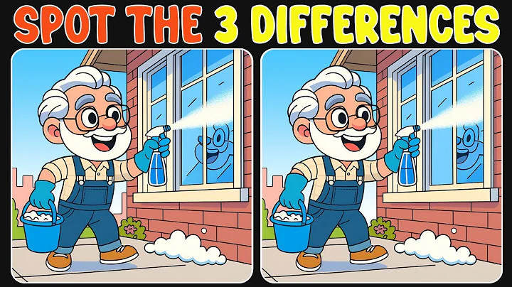 [Spot the Difference] IQ Brain TEST – Only 5% can find all!