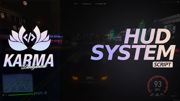 Fivem - Karma Developments Hud System Inspired on ProdigyRP 2.0 [QBCore/ESX]