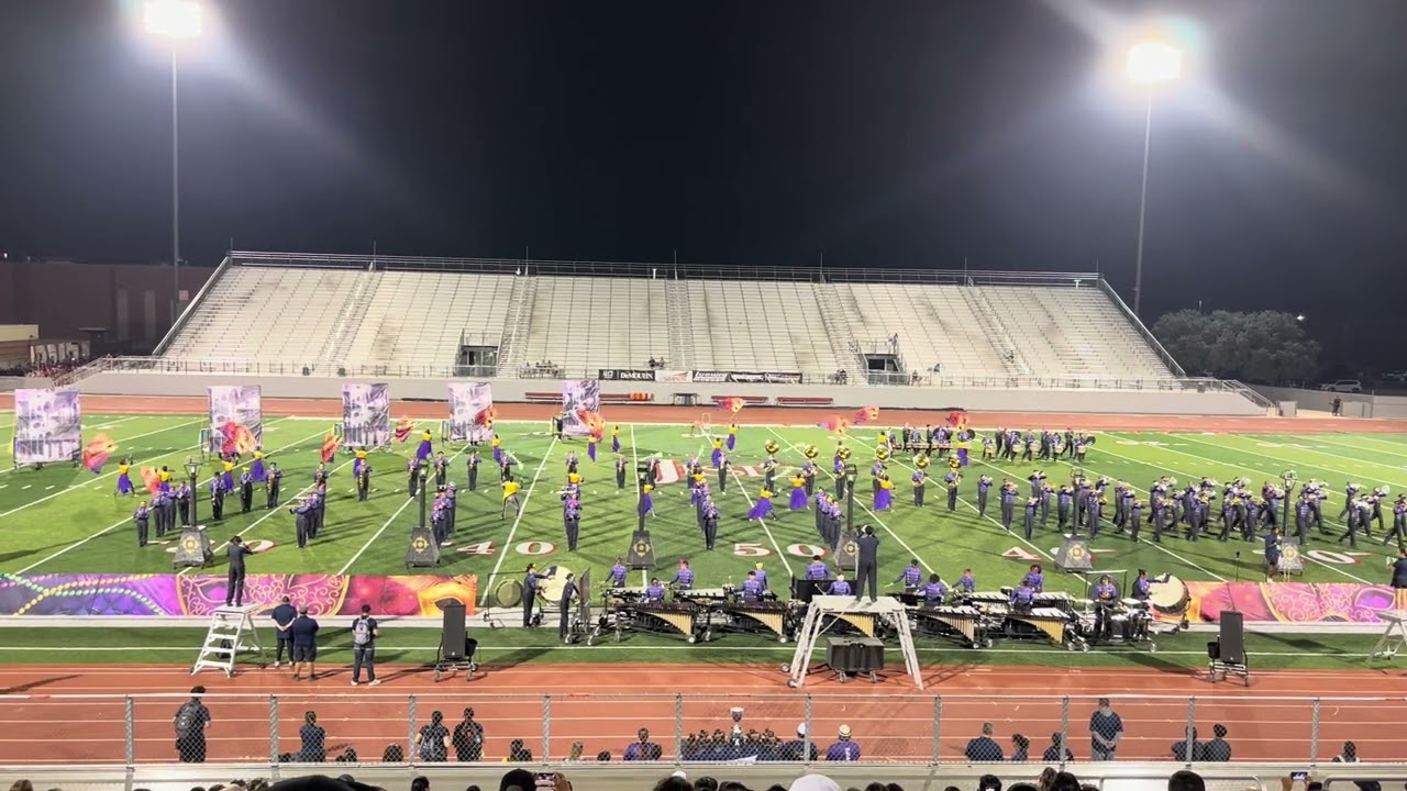 Edinburg North High School Band Masquerade US Bands finals performance 10/12/24