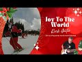 Joy To The World Guitar Cover - Set to Guinness World Record of Skiing Santas