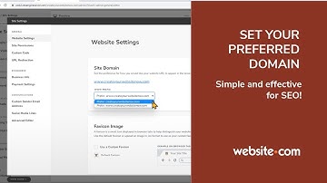 Set Your Preferred Domain To Enhance SEO