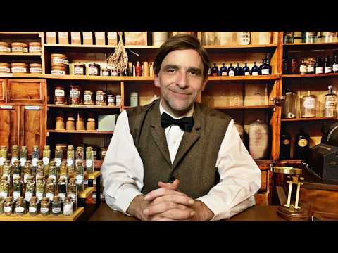 The Vintage Wild West Pharmacy 💊🤠ASMR Role Play 