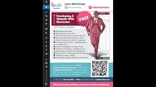 Developing A Website With Elementor – Part 2