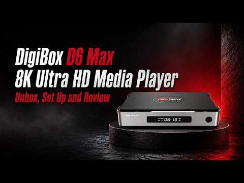 DigiBox D6 Max Review & Setup — Is This 8K Media Player Worth It