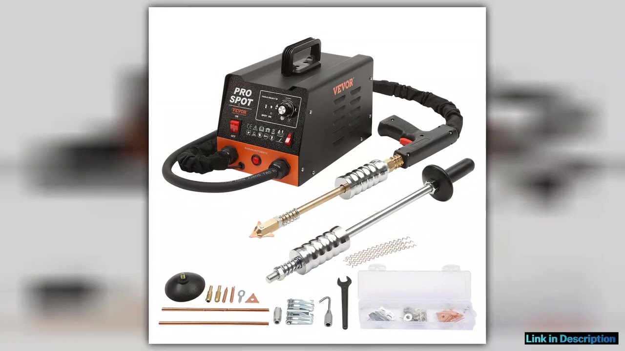 SucceBuy Stud Welder Dent Repair Kit 3KW Spot Welder Auto Body Welding Dent Puller Machine Welding