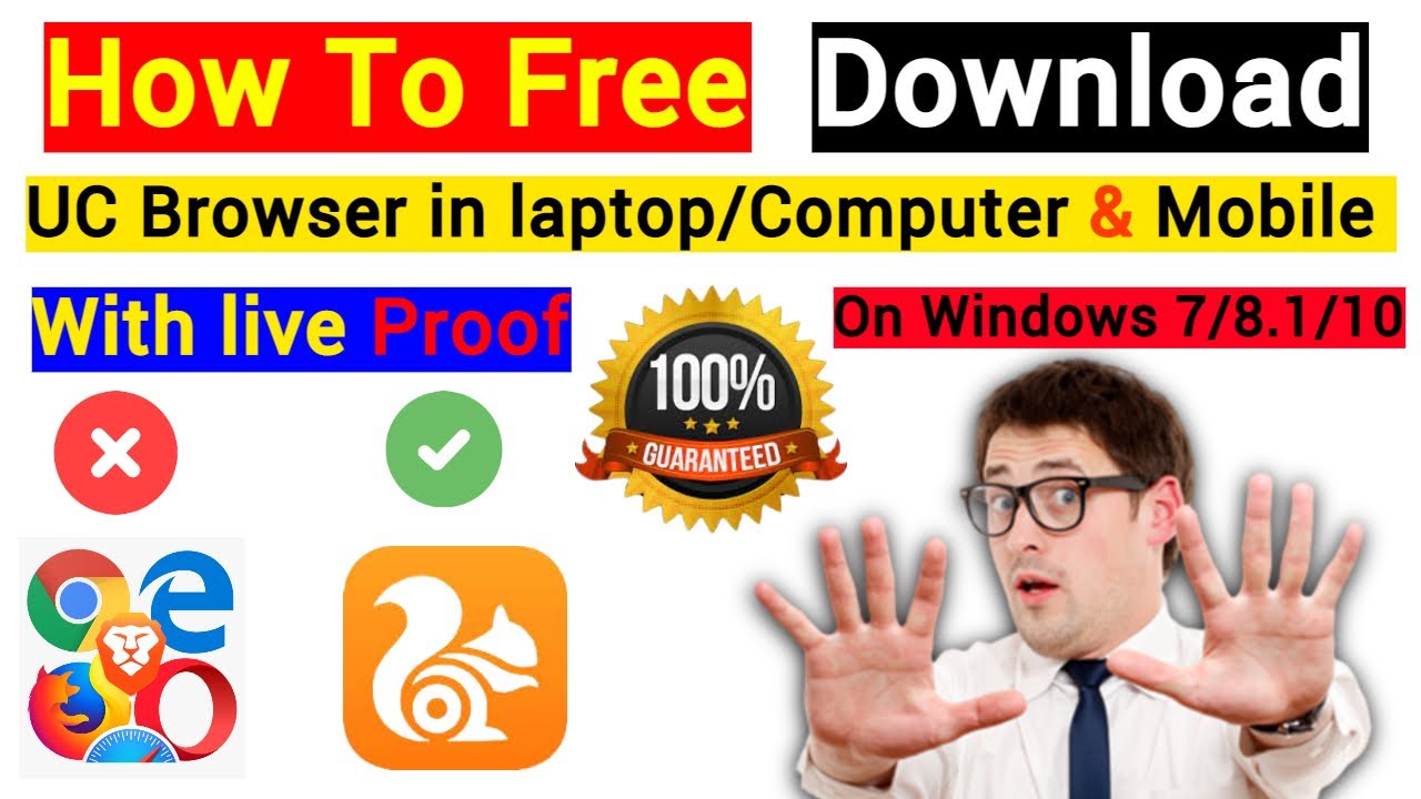 How To Download UC Browser | UC Browser Free Download | UC Browser Fast ...