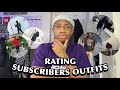RATING MY SUBSCRIBERS BEST OUTFITS (Air Jordans, Supreme, BoohooMAN, etc) 1-10! 🔥