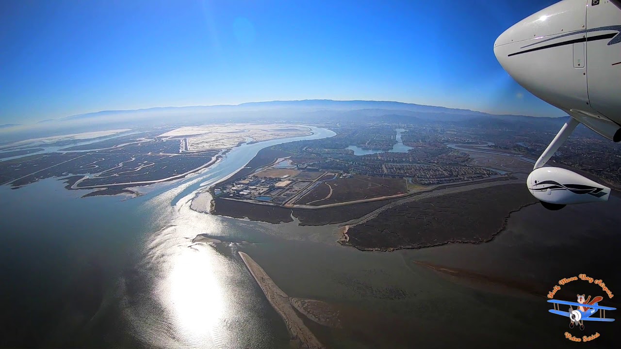 San Carlos Airport KNBR Arrival 4k