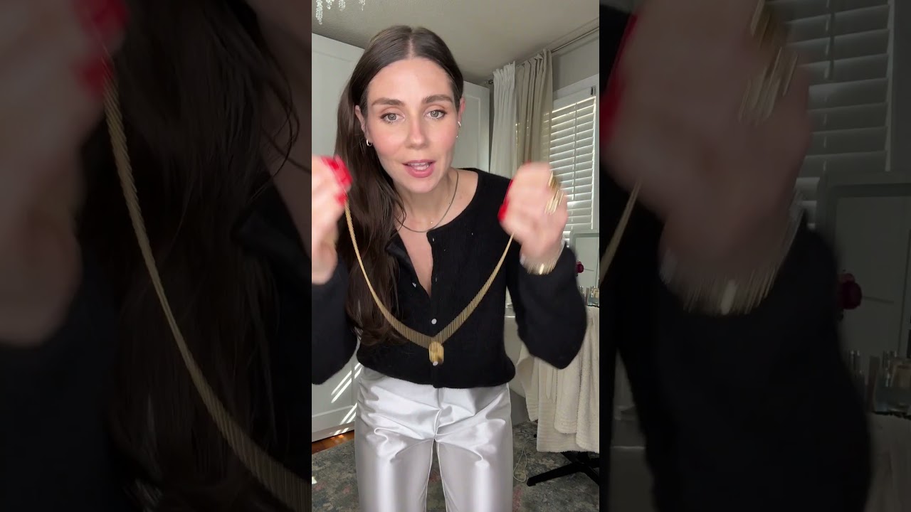 GRWM satin pants outfit 