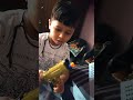 Pistal te mahnga lahenga launga...#cutebaby#pistol