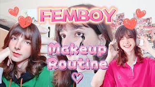 My Femboy Makeup Routine