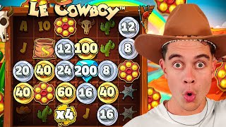 INSANE GOLD CLOVER WIN ON THE NEW LE COWBOY!