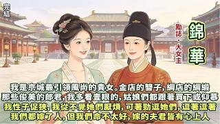 清新勵誌文：我是京城引領風尚的貴女。凡我多看壹眼的，姑娘們都跟著買下。後來我們都嫁了人，但我們命不太好，嫁的夫君皆有心上人。當看到張家姑娘因移情的夫君尋死覓活時，我不想再忍了。我想為她們引領起新的風尚