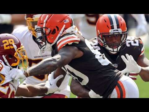 Jarvis Landry patiently blocks, waiting for first TD this year for the Browns