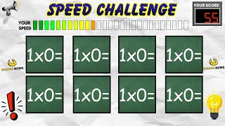 Slow to Fast Say The Word On Beat Speed Challenge  | SPEED EDITION | Easy Medium Hard | Fast