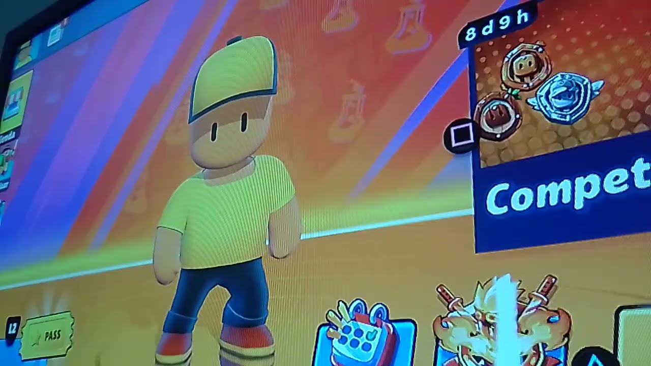 Jugando stumble guys