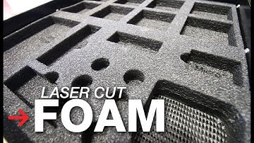 Laser Cut Foam | Laser Engraving Foam | Custom Foam Inserts
