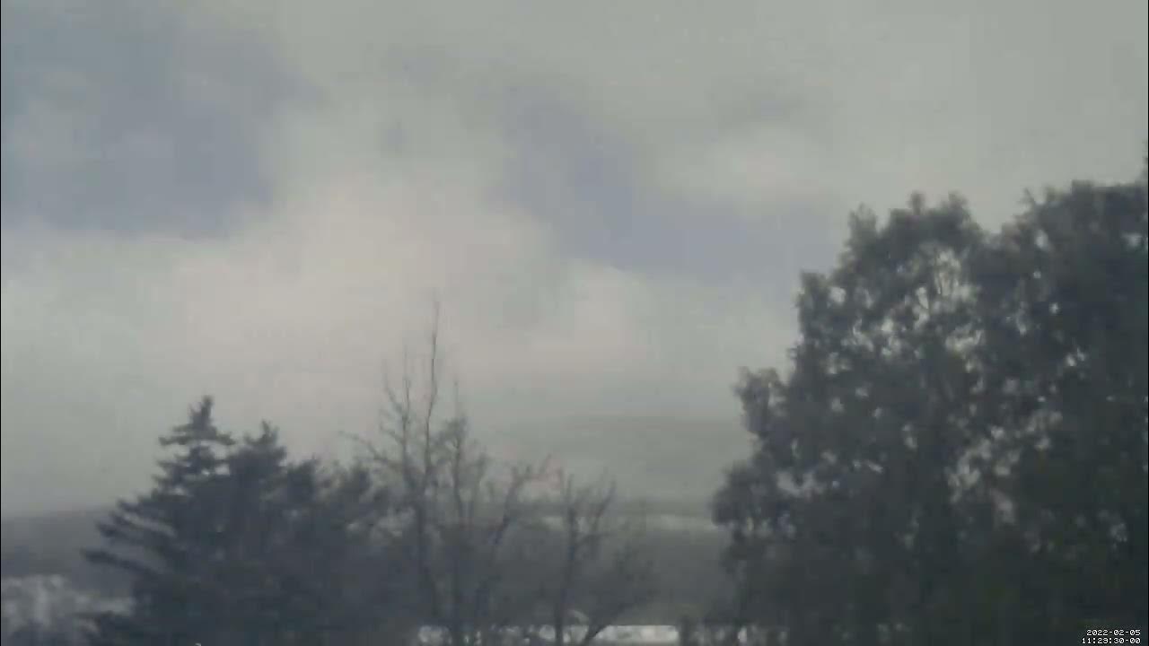 Adams, MA weather 20220205 timelapse YouTube