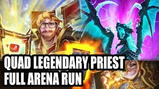 Quad Legendary Priest Full Arena Run | Taverns of Time! | Hearthstone