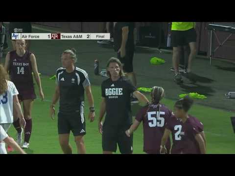 Air Force Falcons vs. Texas A&M Aggies | Game Highlights | 2026 SEC Soccer
