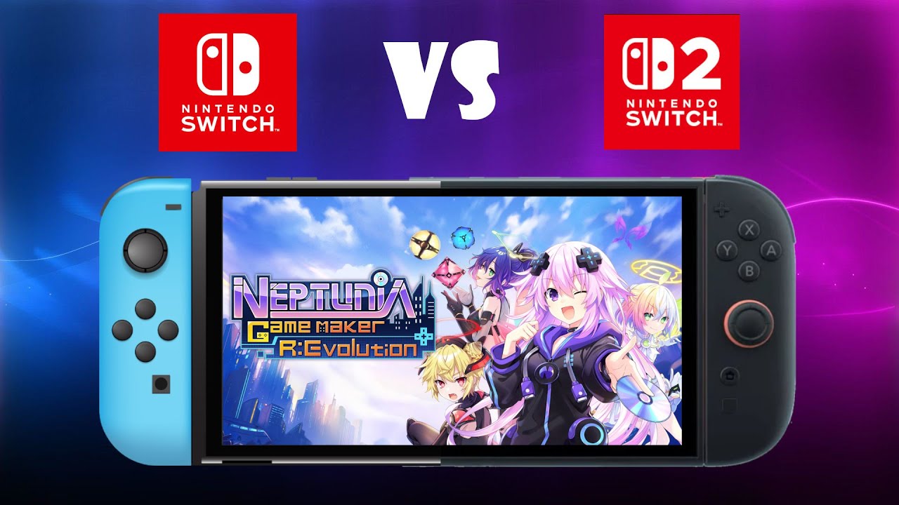 Switch vs Switch 2: Neptunia Game Maker Revolution - YouTube