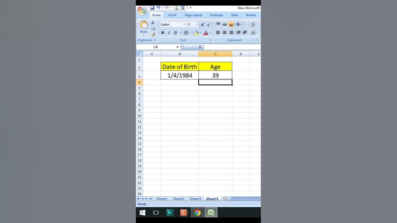 How To Calculate Age In Excel From Date Of Birth Excel Formula excel how-to-calculate-age-in-excel-from-date-of-birth-excel-formula-excel