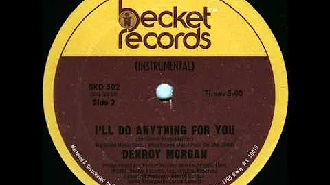 Denroy Morgan - I'll Do Anything For You - Instrumental 1981