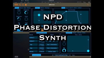 NPD - AUv3 Phase Distortion Synth - Demo for the iPad