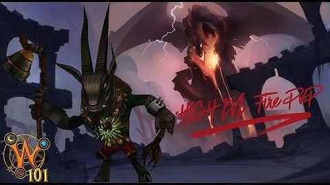 WIZARD 101 FIRE PVP THIRD MATCH 1V1 110