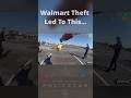 Walmart Theft Suspect Dropped By Taser