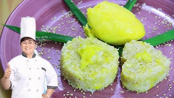 Cách nấu XÔI SẦU RIÊNG thơm lừng, béo ngậy