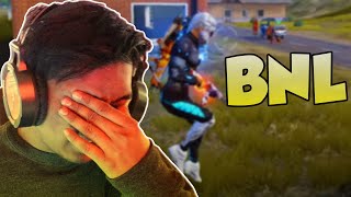 BBF Reacts to BNL Best Gameplay Of Free Fire - NoobGamer BBF