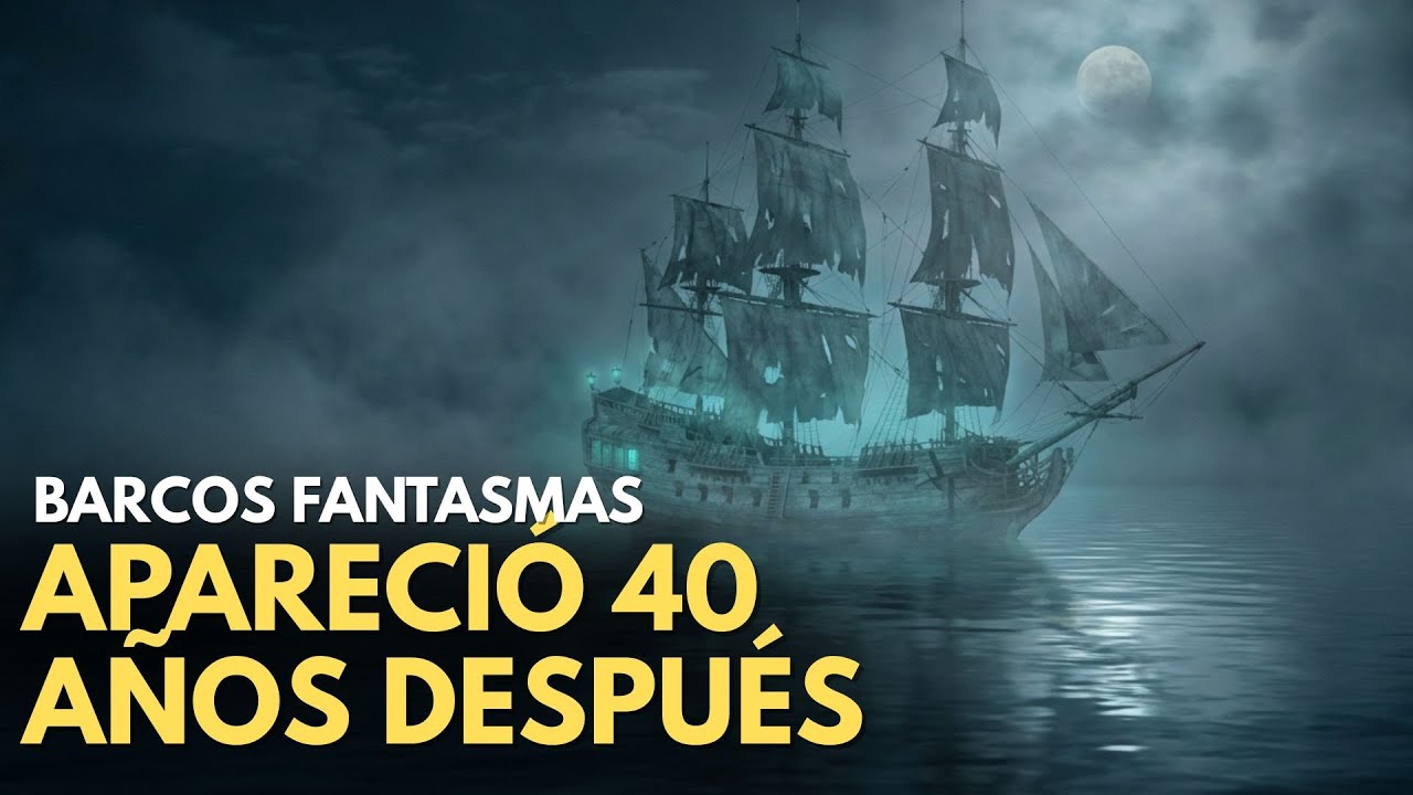 Duerme con la Historia del Barco Fantasma que Apareció 40 Años Después sin Tripulación