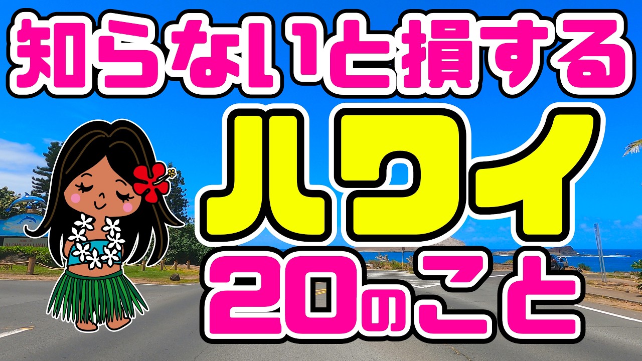 失敗しないハワイ旅行。チップ・両替・ESTA・治安…ハワイ旅行前に知っておきたい20のこと。初めてでも安心！よくある質問と注意点まとめ「英語できないけど大丈夫？」「チップどうする？」ハワイ最新情報