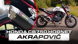 AKRAPOVIC EXHAUST SOUND - Honda CB750 Hornet (MY 2023) - EC-Approved (EURO5)