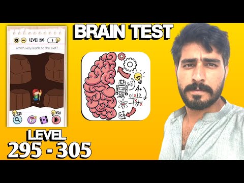 Brain Test Level 295 Which Way leads to exit Walkthrough Solution 