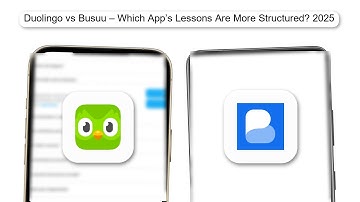Duolingo Vs Busuu – Which App’s Lessons Are More Structured 2025 (SIDE BY SIDE REVIEW)