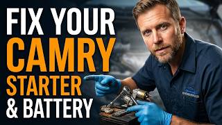 2012–2017 Toyota Camry 2.5 Starter Replacement DIY