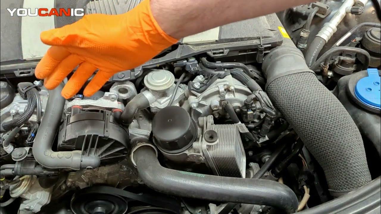 Mercedes-Benz Intake Camshaft Position Sensor Replacement P0348 - YouTube