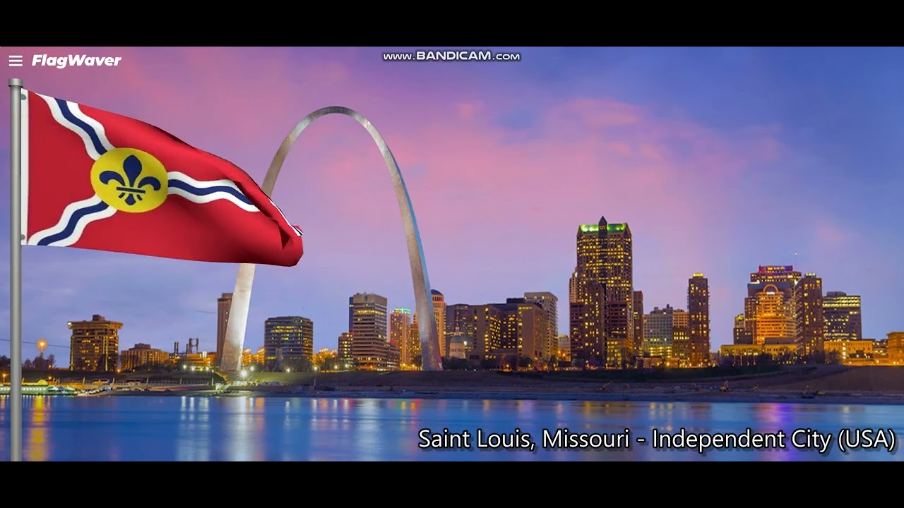 Saint Louis, Missouri Flag - Independent City - YouTube