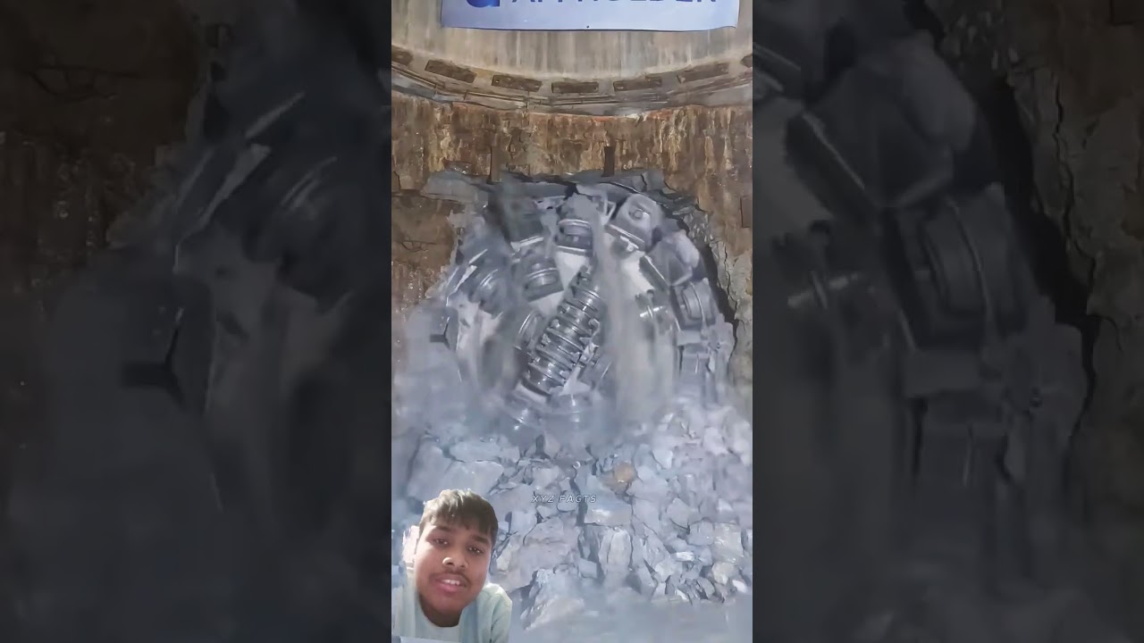 Why make design tunnel in graphite rock