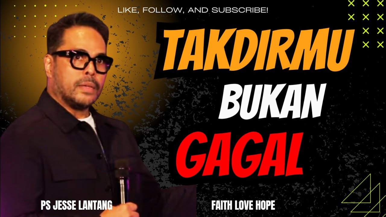 Mengapa Sistem Dunia Dirancang untuk Membuat Anda Merasa Gagal? | KHOTBAH PS JESSE LANTANG