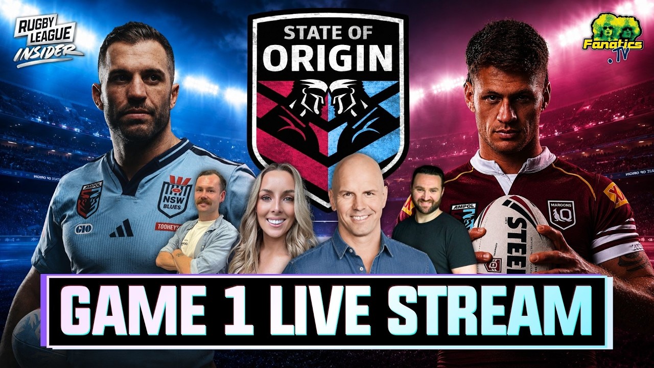 Origin Game 1 Watch-A-Long!! Review straight after! - YouTube