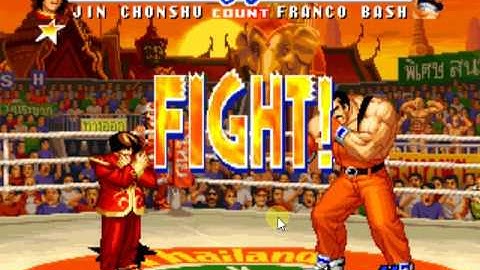 Real Bout Fatal Fury 2 The Newcomers Chonshu vs Franco