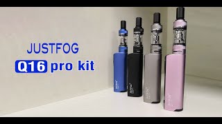 justfog q16 istruzioni pdf Q16 Pro Starter Kit main image 0