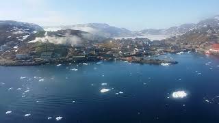 Living Greenland - Helicopter Flight - Qaqortoq to Narsarsuaq 20180418 Pt. 1